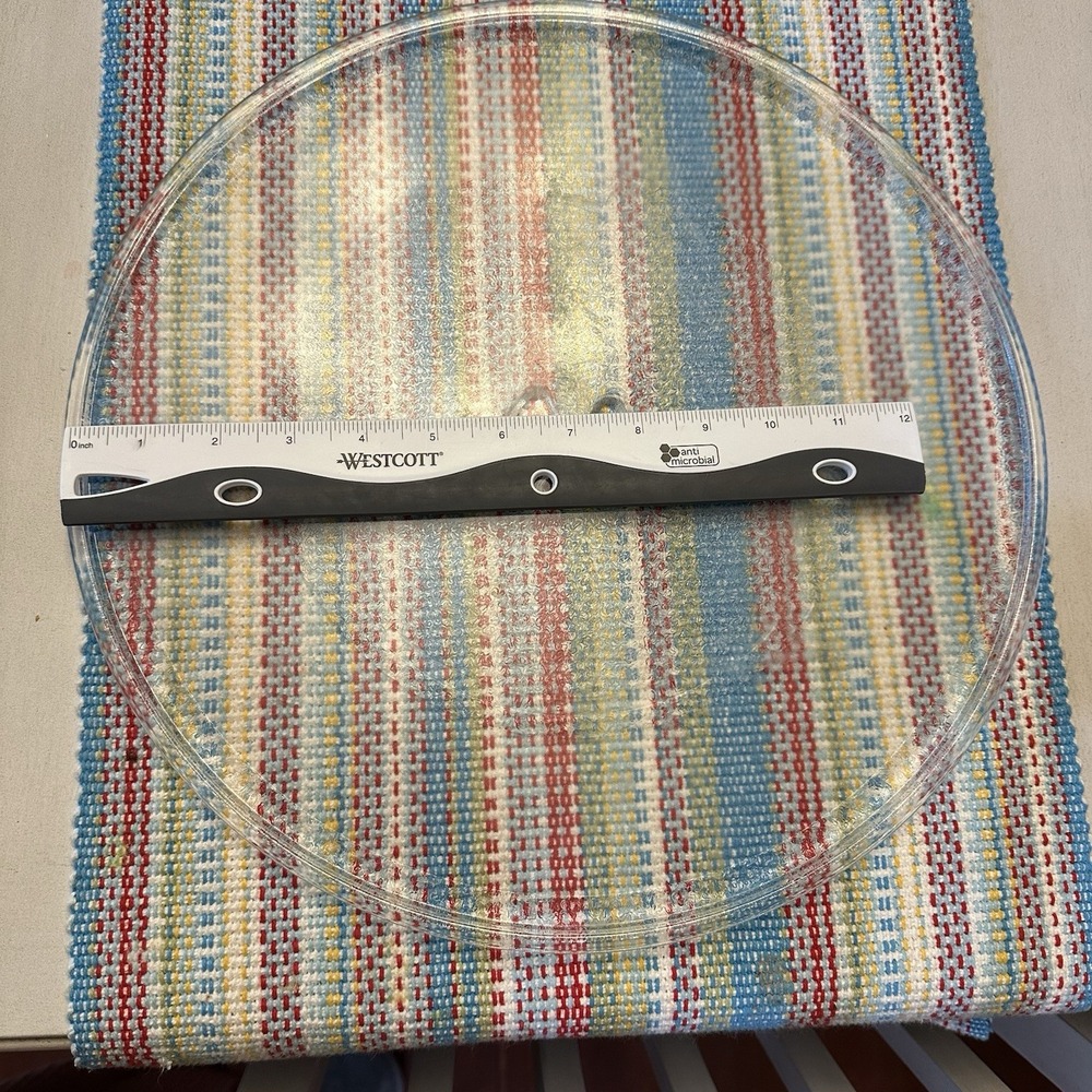 Genuine OEM LG Glass Turntable Tray Plate FOR LG built In Overhead Microwave